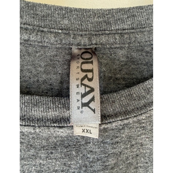 North Carolina Home T-Shirt 2XL Soft Tee Gray Short Sleeve Mens - Picture 3 of 5